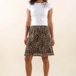 Lucky Leopard Skirt